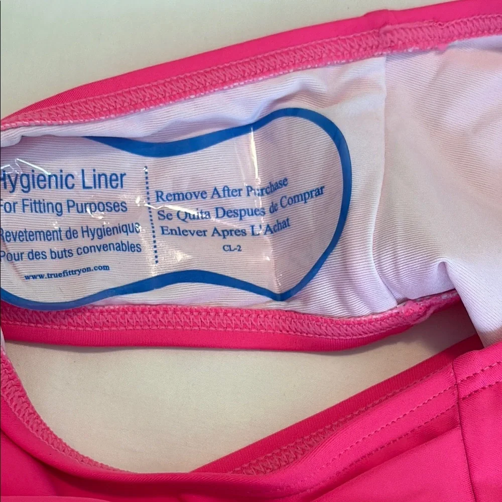 DKNY Vibrant Pink One-Piece Swimsuit - Picture 9 of 13